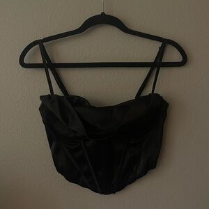 Bustier Satin Top